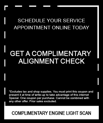 COMPLIMENTARY ALIGNMENT CHECK