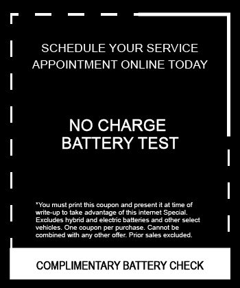 Complimentary Battery Check